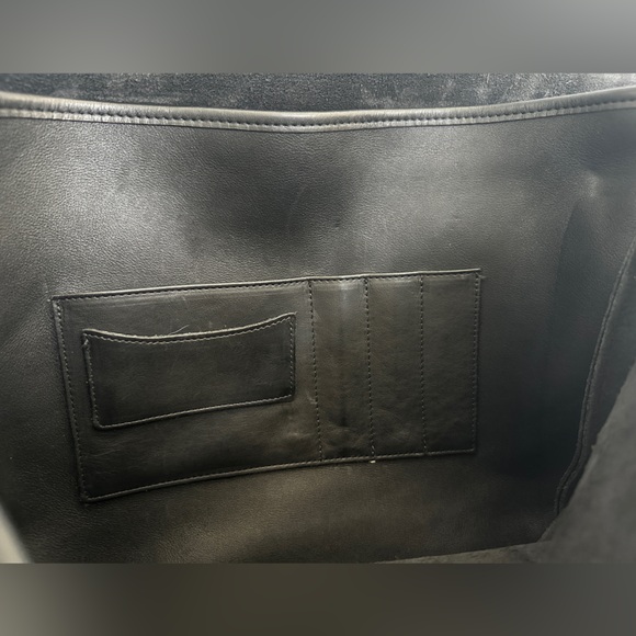 Vintage Coach Beekman Black Leather Briefcase G8C-5266 USA - Picture 9 of 16